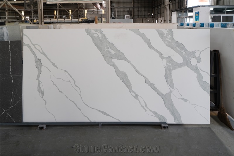 Calacatta Quartz Stone Slabs Supplier Price