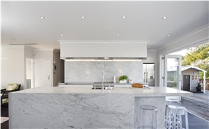 Dining Table Counter Stone Calacatta Quartz Island Tops