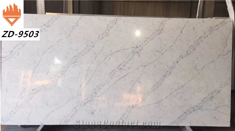 Direct sales customized size White Aritificial Quartz Stones