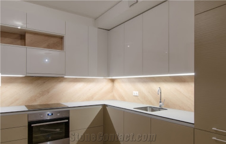 Economical Price Marble quartz Kitchen Worktop Polished