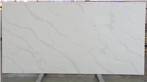 Factory Price Calacatta Black Artificial Quartz Slab