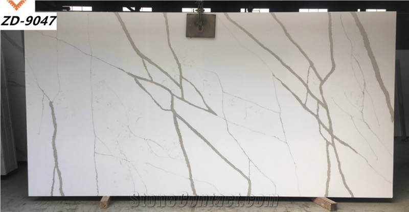 Factory sale 32*1.6m raw quartz stone quartz slabs price