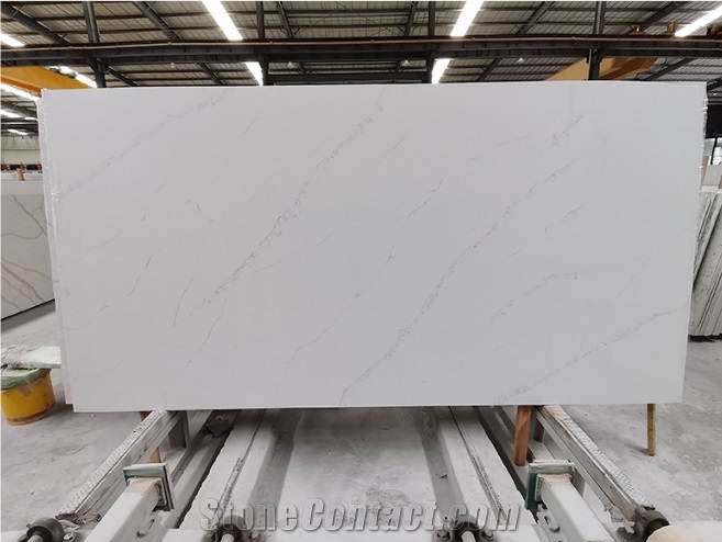 Long Vein Quartz Slab Engineered Stone Quartz Quartz Slabs