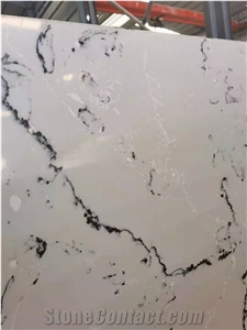 Malaysia factory agglomerated quartz stone slab