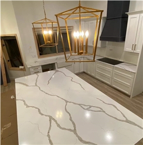 Malaysian Good quality artificial quartz kitchena countertop