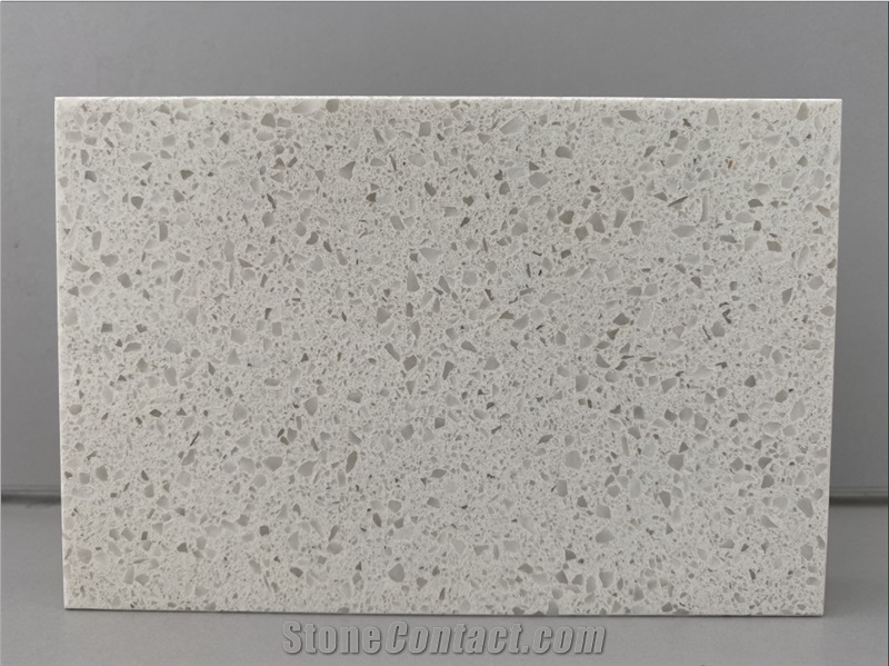 Monochrome Quartz Stone Slab Factory Quotation