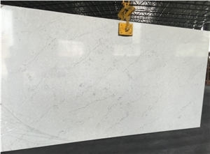 New Design Calacatta White Quartz Slabs Quartz Stone Slabs