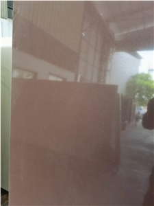 pure brown quartz slab glossy surface 
