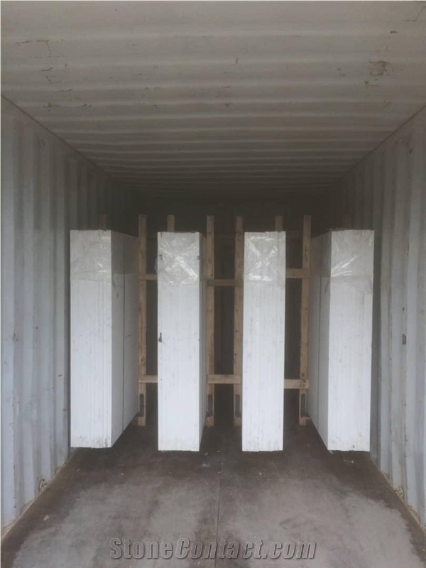 Quartz Jumbo Slab 3Cm Super White Color