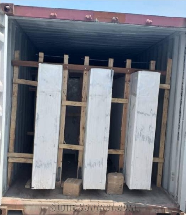 Quartz Jumbo Slab 3Cm Super White Color