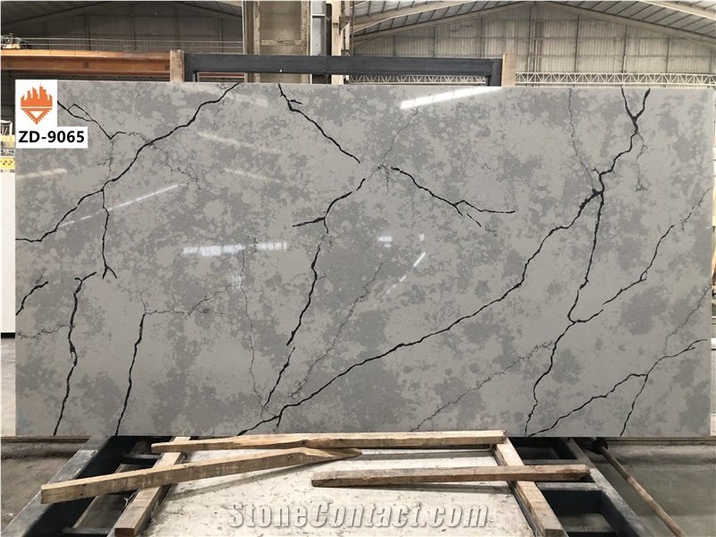 quartz matte surface slab for vanity tops