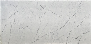 quartz slab grey calacatta matte surface for countertop