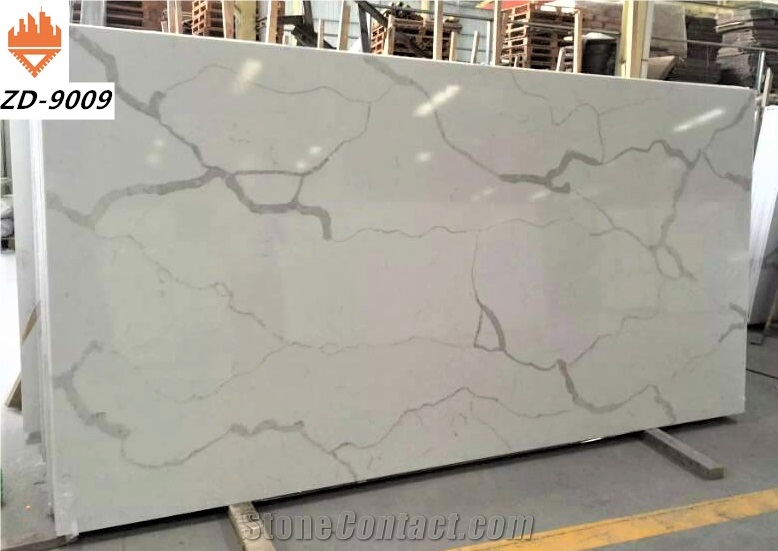 quartz solid surface slab 9009