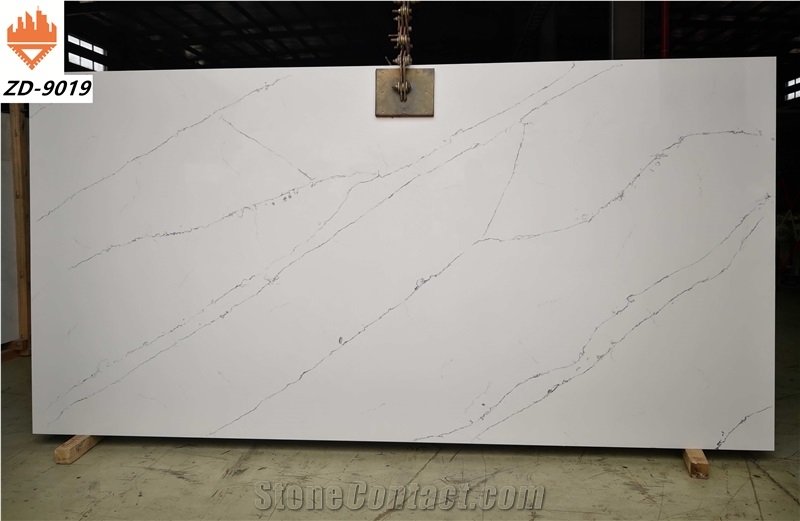 quartz solid surface slab 9019