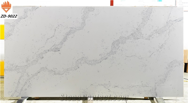 quartz solid surface slab 9022