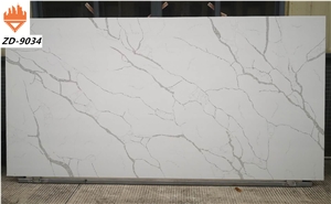 quartz solid surface slab 9034