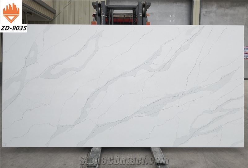 quartz solid surface slab 9035