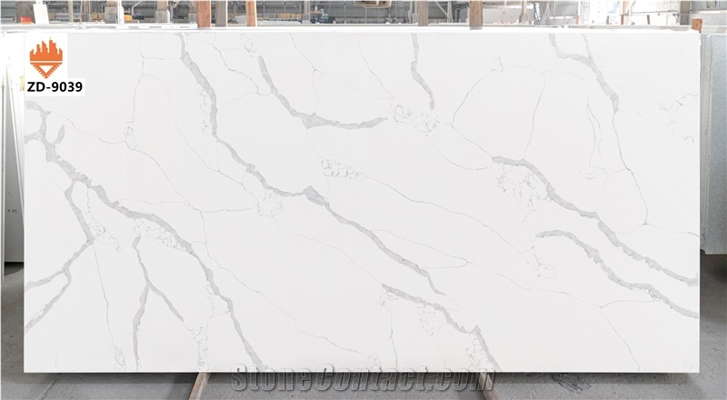 quartz solid surface slab 9039