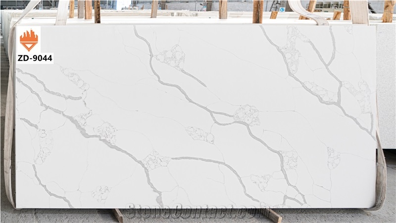 quartz solid surface slab 9044