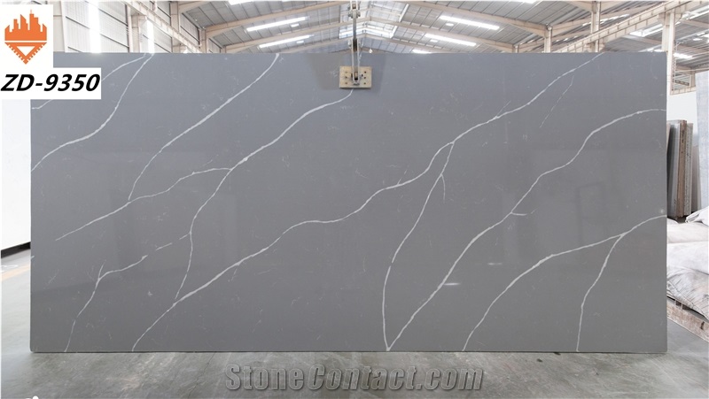quartz solid surface slab 9350