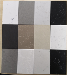 Sparkling series quartz stone samples