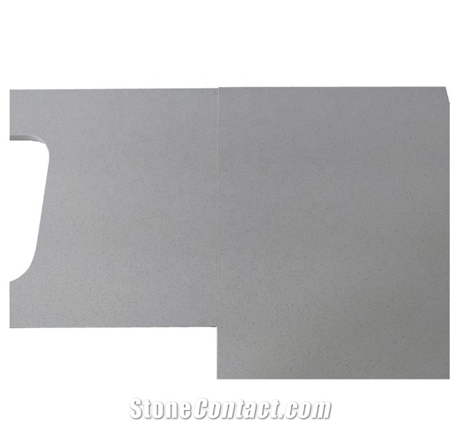 Top Quality Calacatta White synthetic Quartz stone tops