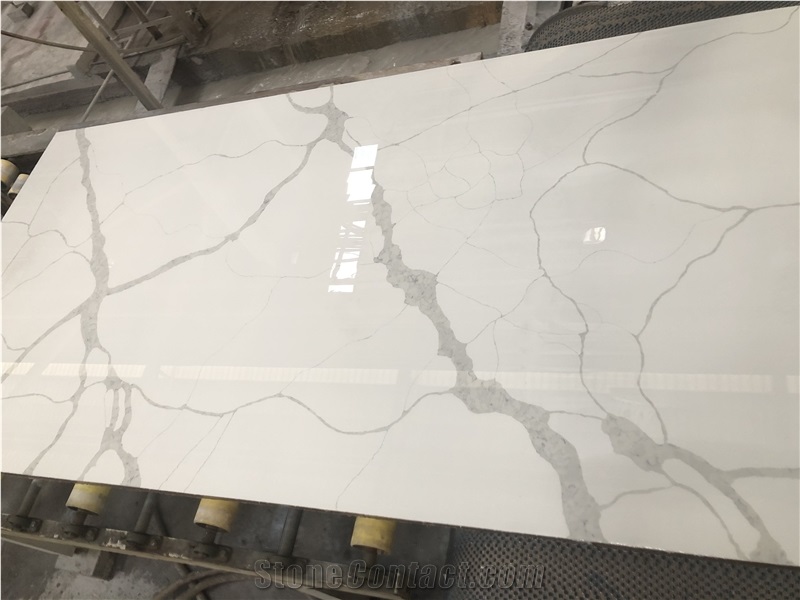White Artificial Quartz Slab Price