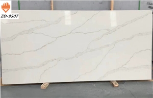 Wholesale Home Decoration Quartz Tile synthetic Quartz Stone
