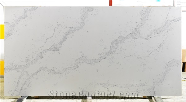 Wholesale white quartz slabs for bathroom quartz countertop