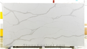 Wholesale white quartz slabs for bathroom quartz countertop
