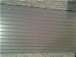 Basalt Honed With Machine Grooves