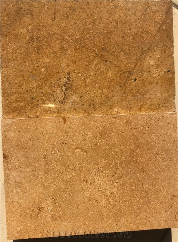 Golden Sinai Limestone Tiles & Slabs