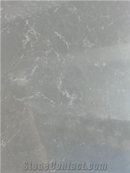 Artificial marble highly imitated natural stones white grey