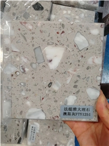 Artificial Marble Natural Big Stone Slab Floor Tile