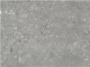 Popular Grey Engineered Marble Slab Vanity Top Wall Tile
