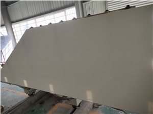 Pure White/Snow White Artificial Quartz Stone Slabs