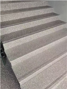 Stairs artificial marble floor tile solid surface factory