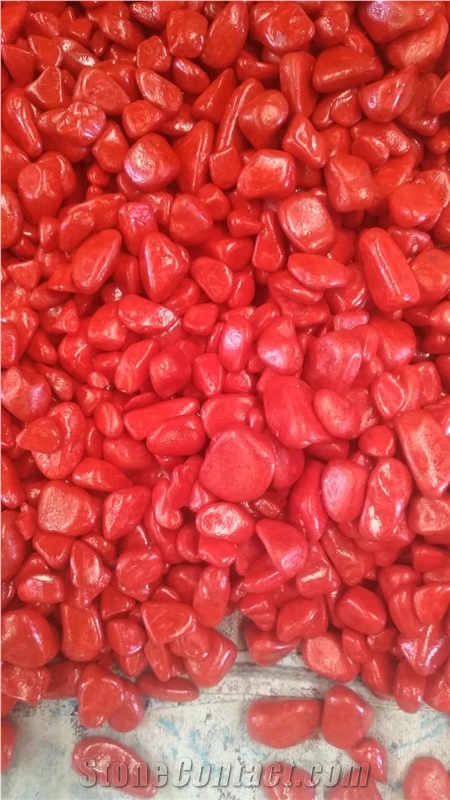 Colored Pebble Stone