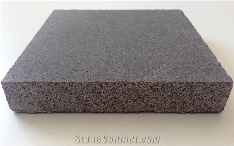 Black Basalt Landscaping Stones, Pavers, Cobblestone