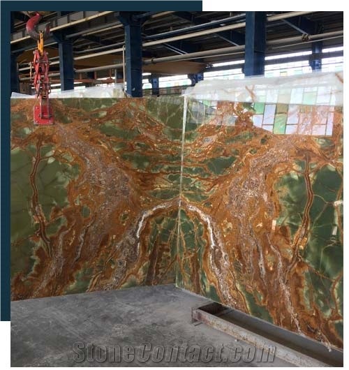 Green Onyx Slabs