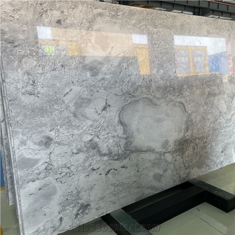 Brazilian Natural Super White Marble Slab For Wall And Floor
