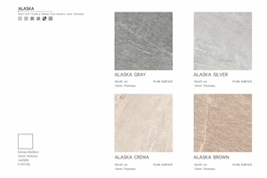 Florence Alaska Ceramic Tile 400x400 Parking Tile 16 mm