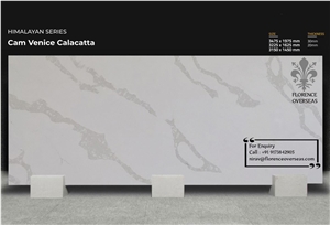 Florence Cam Venice Calacatta Quartz Slab