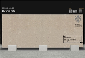 Florence Chroma Kafe Quartz Slab