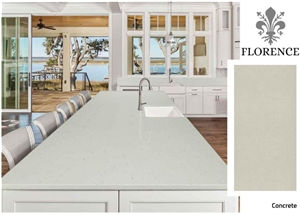 Florence Concreto Quartz Slab