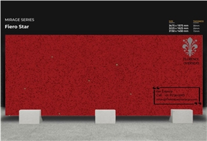 Florence Fiero Star Quartz Slab