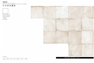 Florence Grace 400x400 Parking Tile16 mm