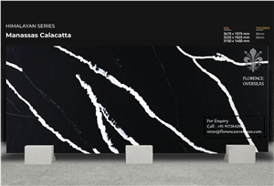 Florence Manassas Calcatta Quartz Slab 