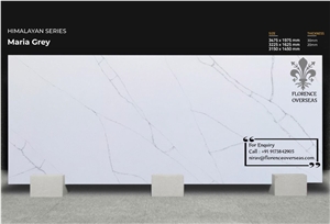 Florence Maria Grey Quartz Slab