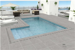 Florence Opal 400x400 Parking Tile16 mm
